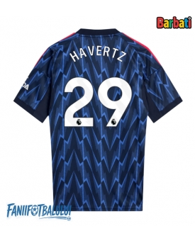 Arsenal Kai Havertz #29 Tricou Fotbal Replică 2025-26 Barbati Deplasare